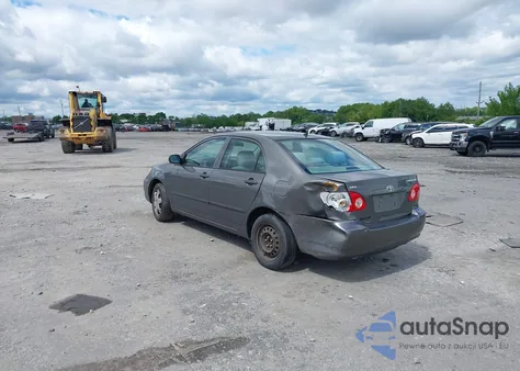 2007 Toyota Corolla Ce из США, поврежденный, VIN 2T1BR32E57C851302